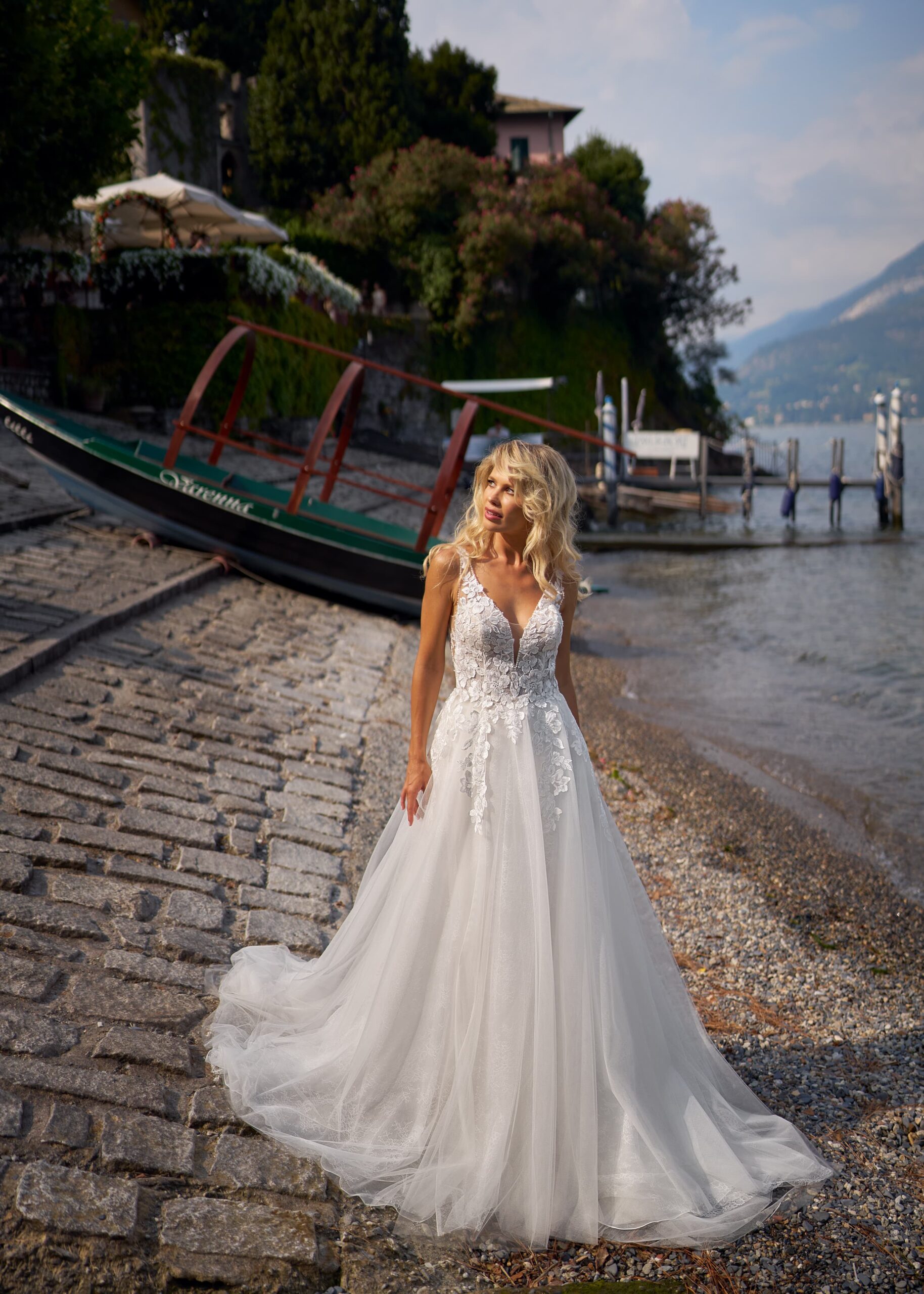 A-line wedding dress Malkie by Libelle Bridal