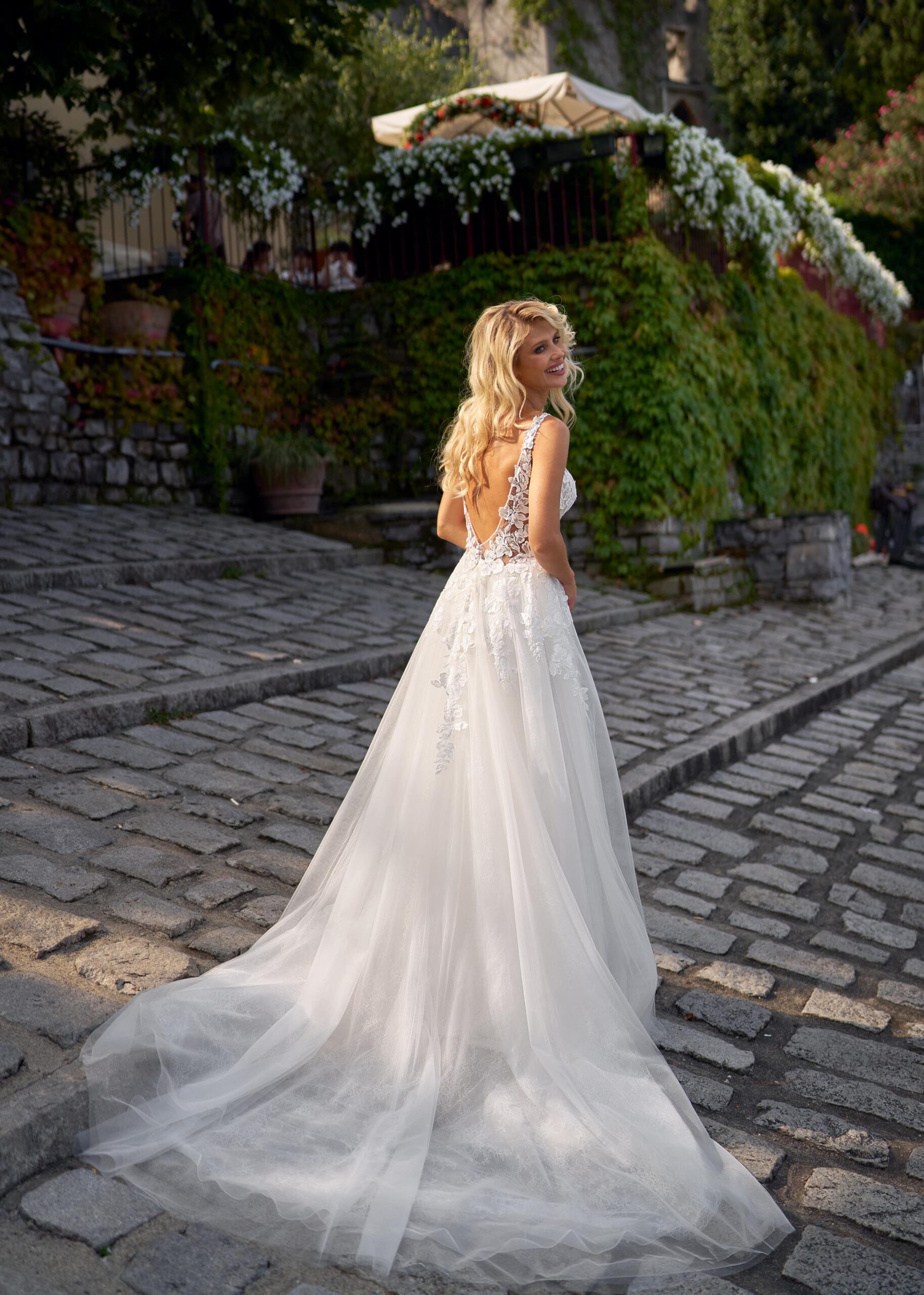 A-line wedding dress Malkie by Libelle Bridal