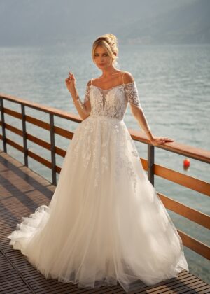 A-line wedding dress Maudy by Libelle Bridal