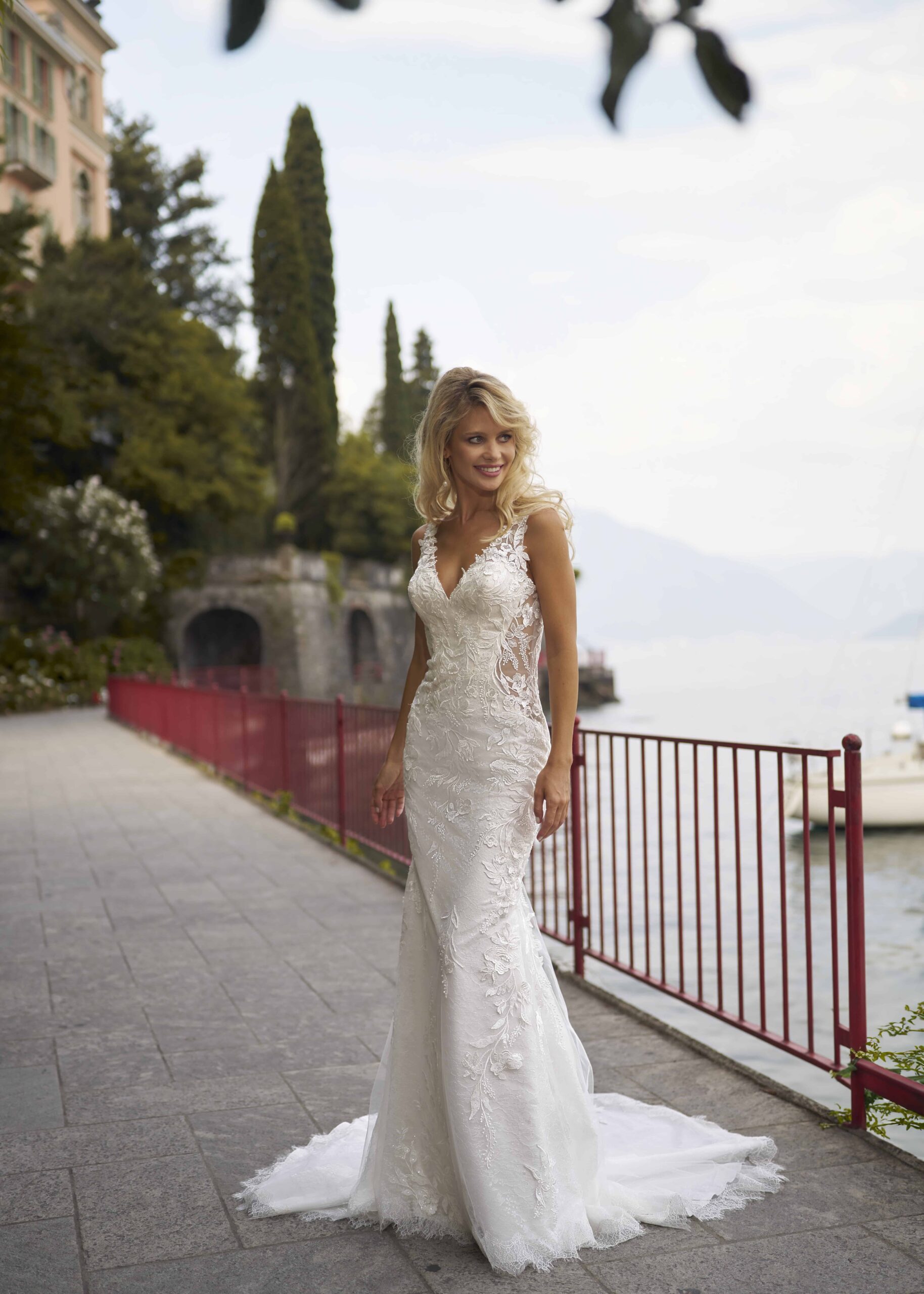 Fit and flare wedding dress Megan by Libelle Bridal