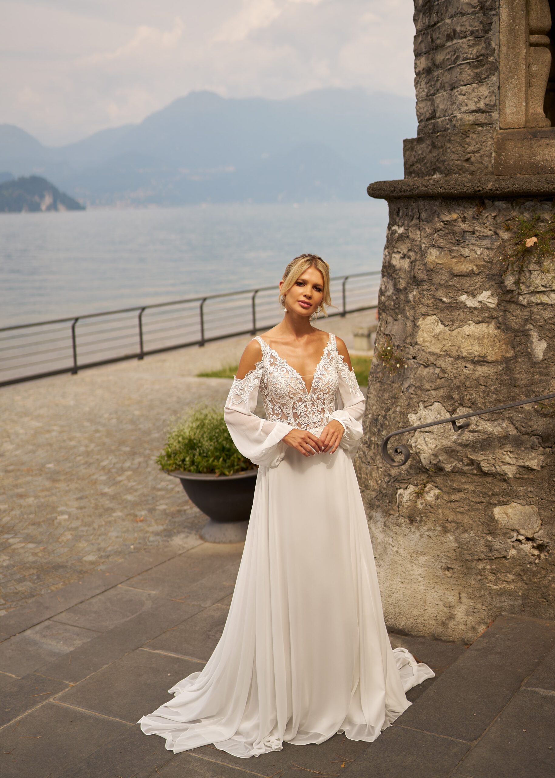A-line wedding dress Melody by Libelle Bridal