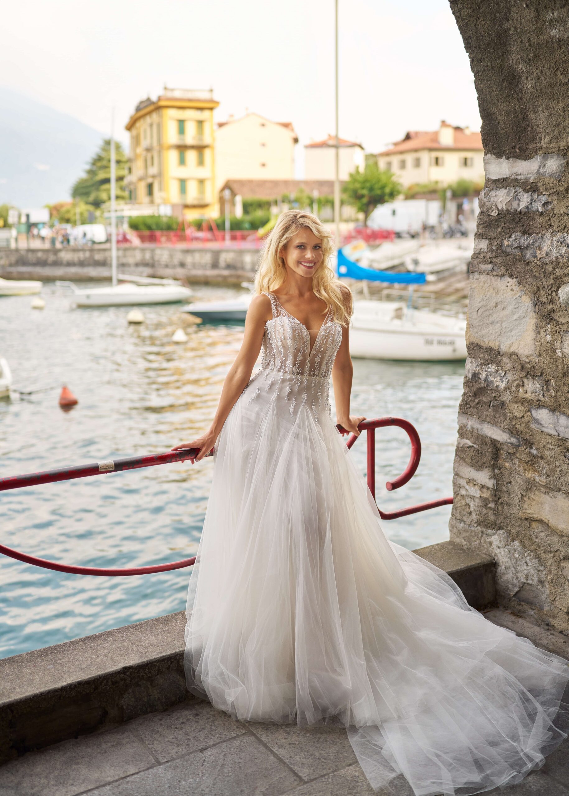 A-line wedding dress Monet by Libelle Bridal