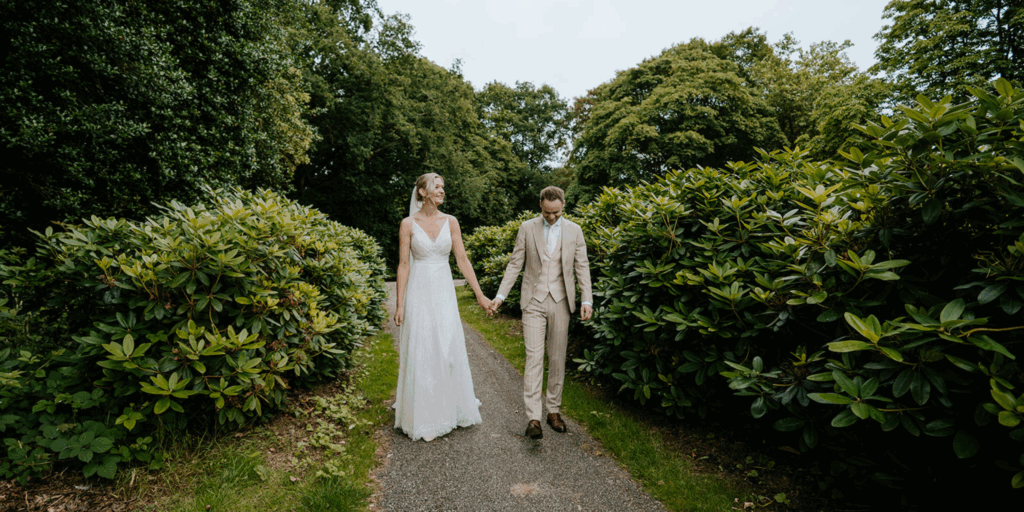 Libelle Bridal real bride Mariëlle in her wedding dress