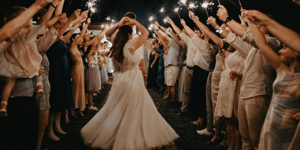 Libelle Bridal real bride in her wedding dress