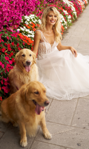 Libelle Bridal wedding dress Monet