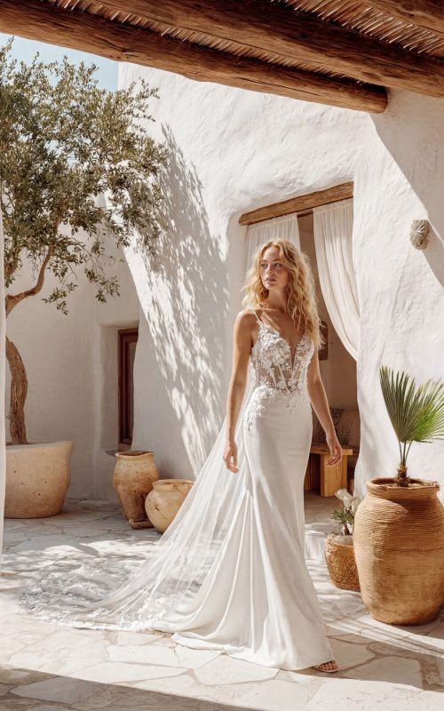 Wedding Dress Ocean by Libelle Bridal